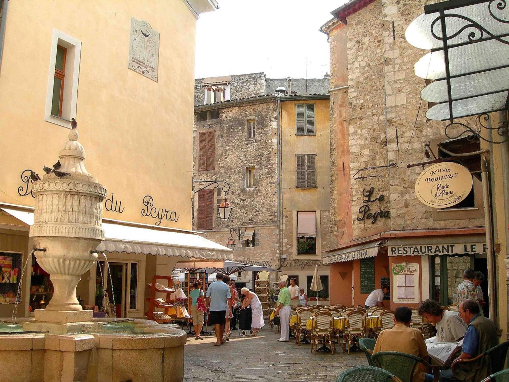 Les Mas D'Azur Appartement Ванс Экстерьер фото