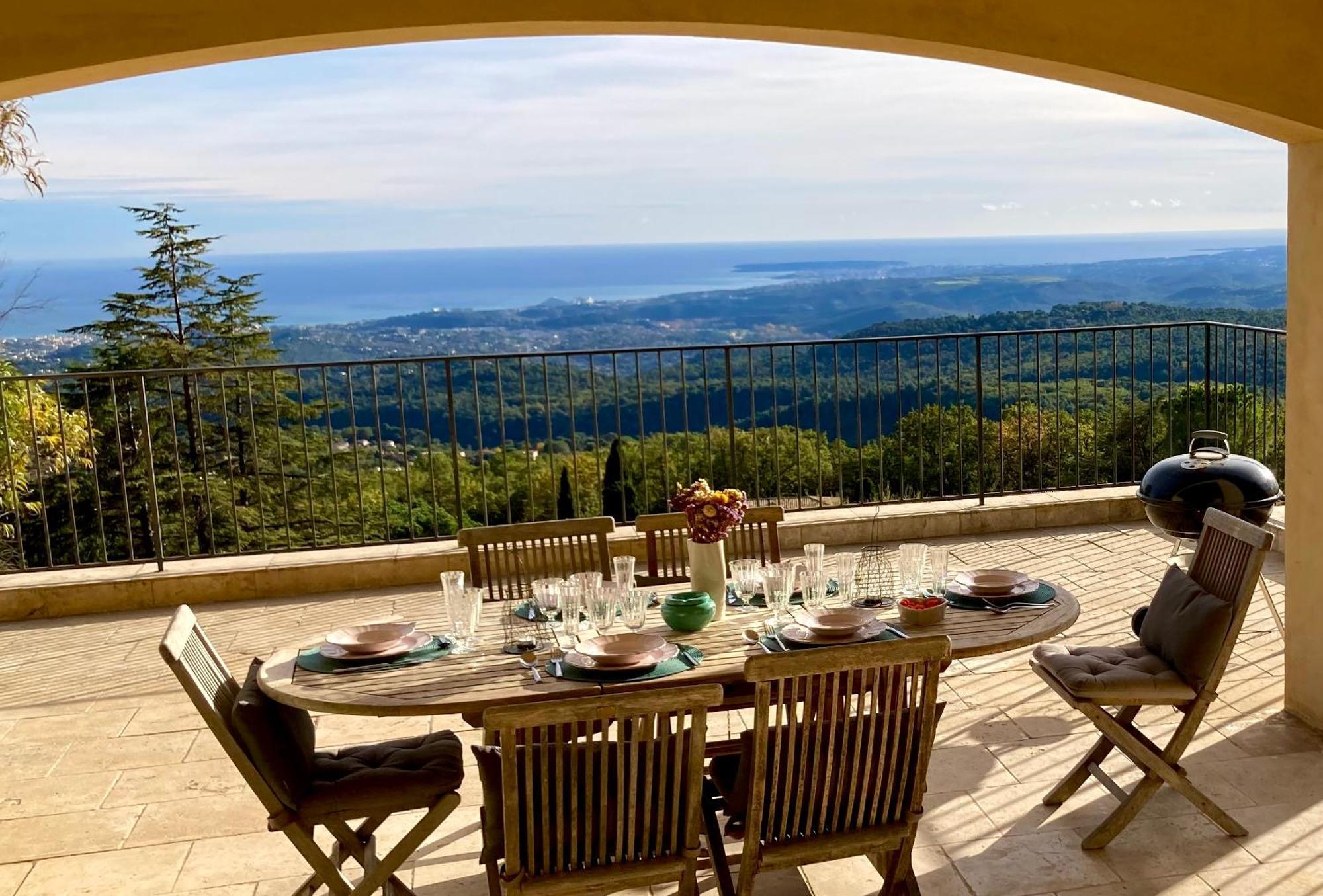 Les Mas D'Azur Appartement Ванс Экстерьер фото